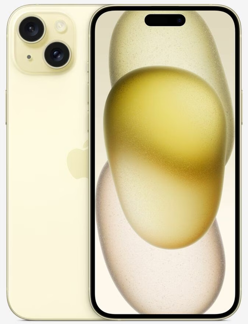 Apple iPhone 15 Plus 128GB Geel
