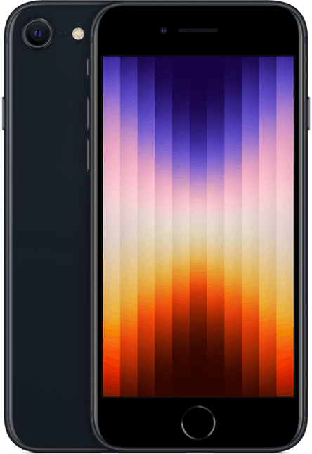 Apple iPhone SE 2022 64GB Zwart