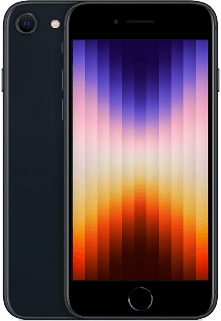 Apple iPhone SE 2022 64GB Zwart