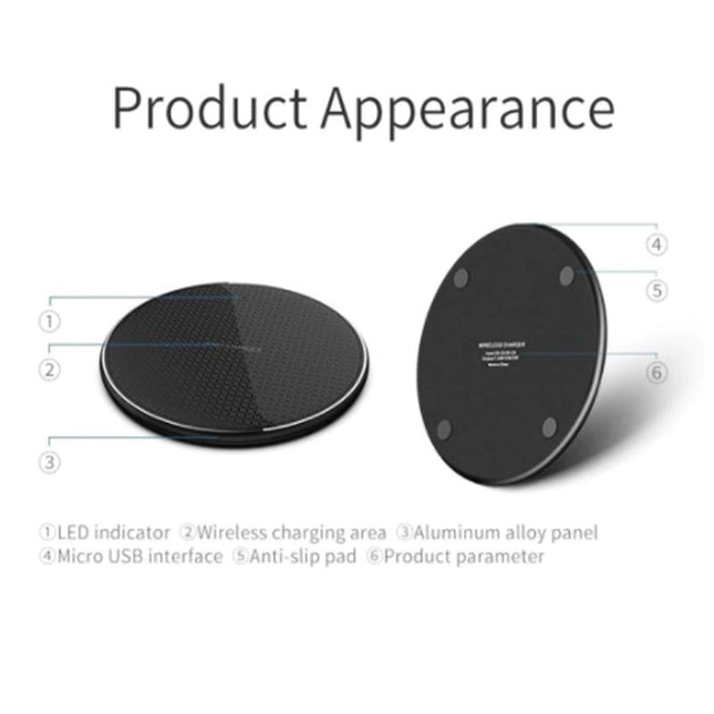 Qi Draadloze Oplader iPhone 10W Fast charger