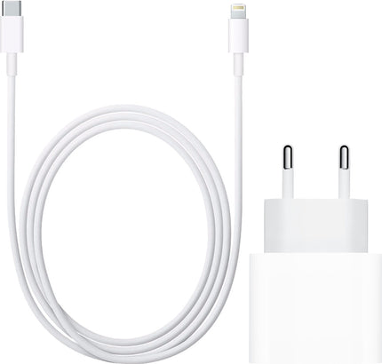 Snellader iPhone 20W + USB-C kabel